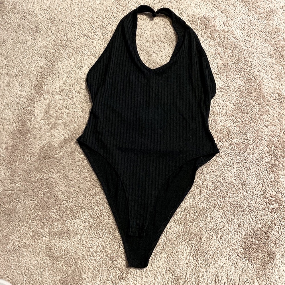 black bodysuit